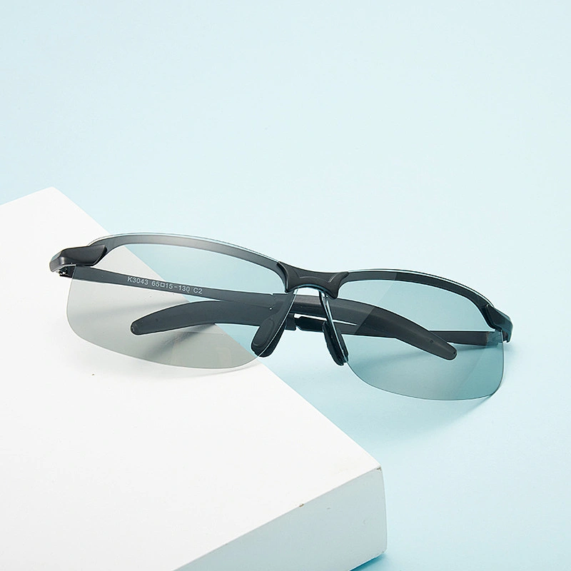 2021 newest fashion driving discoloration sunglasses polarized women men eyewear shade sun glasses wholesale custom goggles