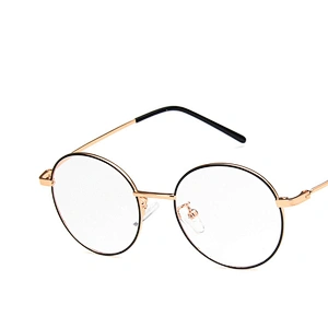 Round small frame metal retro glasses optical frame river wholesale women eyewear men eyeglasses design eye glasses