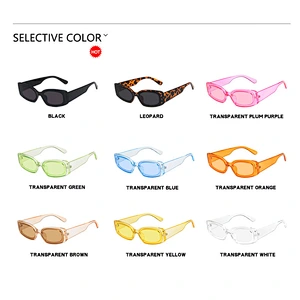 2021 newest candy color small square frame sunglasses women men eyewear shade vintage sun glasses wholesale custom goggles