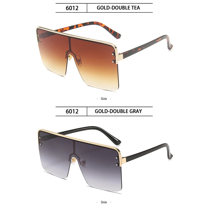 2021 newest fashion metal frame gradient color sunglasses women men eyewear shade trendy sun glasses wholesale custom goggles