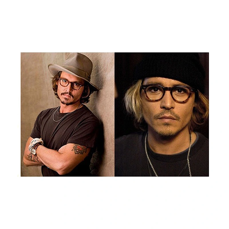 Stud round small myopia retro celebrity river glasses optical frame wholesale women eyewear men eyeglasses design eye glasses