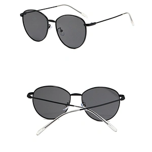 2021 newest fashion round metal celebrity trendy sunglasses women men eyewear shade vintage sun glasses wholesale custom goggles