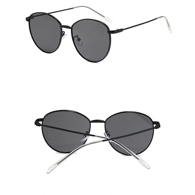 2021 newest fashion round metal celebrity trendy sunglasses women men eyewear shade vintage sun glasses wholesale custom goggles