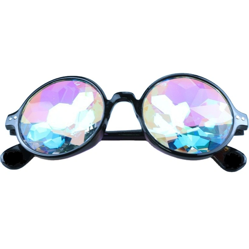 2021 newest fashion kaleidoscope mosaic party sunglasses women men eyewear shade vintage sun glasses wholesale custom goggles