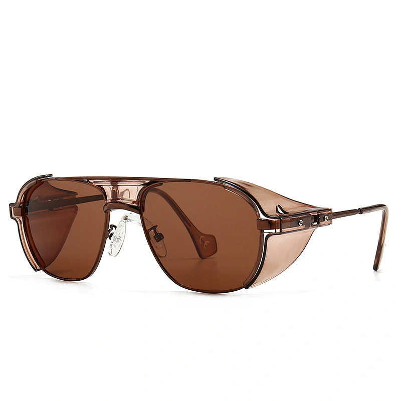 New modern retro sunglasses punk sand-proof sunglasses INS wind street shooting trendy sunglasses