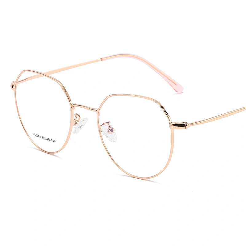 Newest metal polygon trendy celebrity optical frame river wholesale myopia women eyewear men eyeglasses design eye glasses