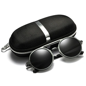 2021 newest fashion aluminum magnesium round sunglasses polarized women men eyewear shade sun glasses wholesale custom goggles