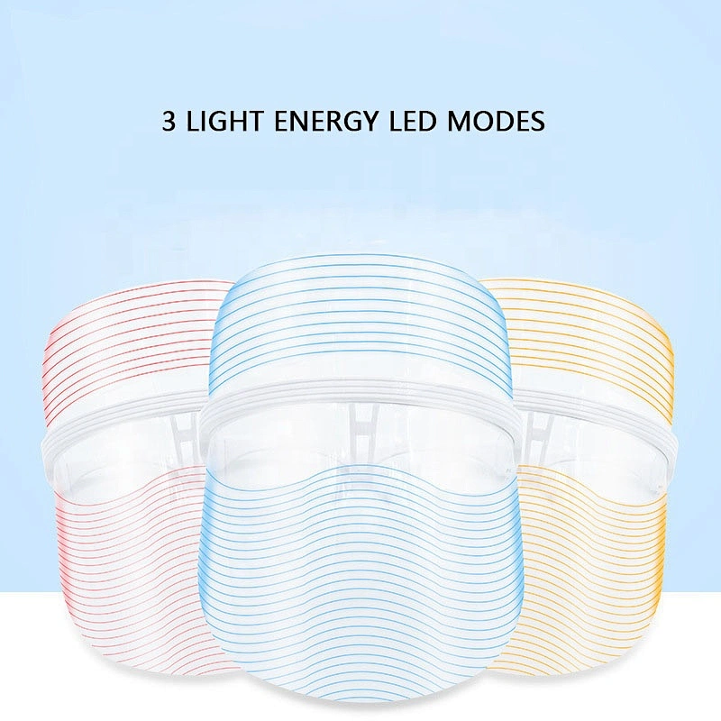 Cross-border LED, color light spectrum, beauty equipment, skin rejuvenation device, protective face shield mask, anti-droplet