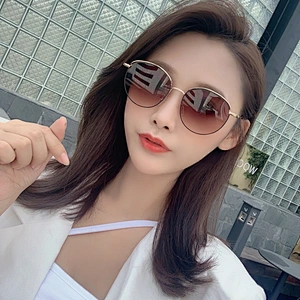 2021 newest fashion round frame trendy celebrity sunglasses women men eyewear shade vintage sun glasses wholesale custom goggles