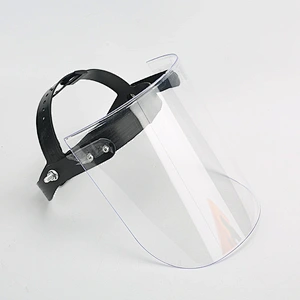 Manufacturer head wear faceshield safety face shield plexiglass full face shield plexiglass mask anti impact splash face shield