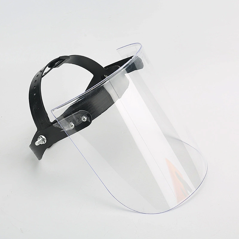 Manufacturer head wear faceshield safety face shield plexiglass full face shield plexiglass mask anti impact splash face shield