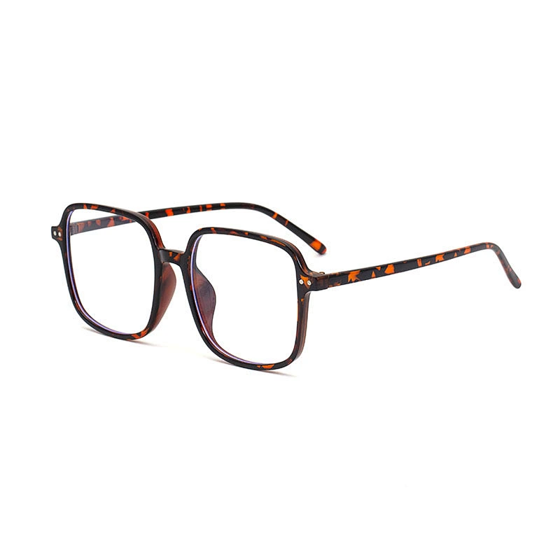 Blue light blocking square stud glasses river glasses optical frame wholesale women eyewear men eyeglasses design eye glasses