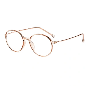 New flat light anti-blue glasses frames optical eyeglasses color changing sunglasses retro big couple style optical frame
