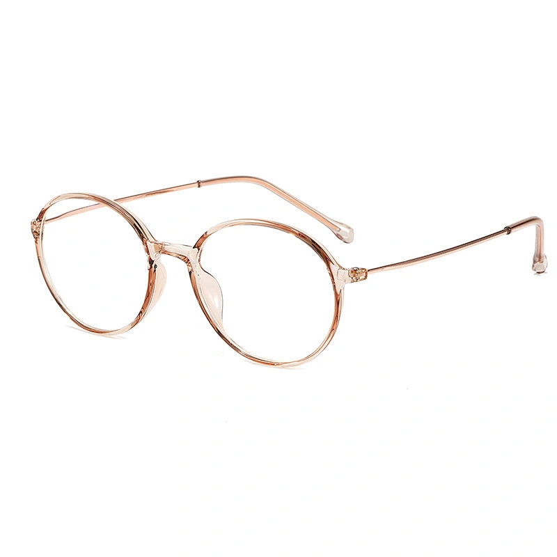 New flat light anti-blue glasses frames optical eyeglasses color changing sunglasses retro big couple style optical frame