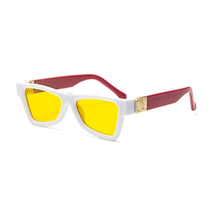 2021 newest fashion cat eye trendy sunglasses women men eyewear shade vintage sun glasses wholesale custom goggles