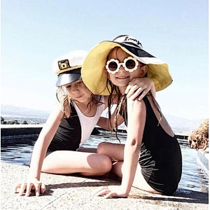 Anti UV newest cute sunflower trendy personality kids boy sunglasses girls 2021 manufacture for custom UV sun glasses