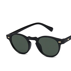 2021 newest fashion stud round small frame sunglasses women men eyewear shade vintage sun glasses wholesale custom goggles