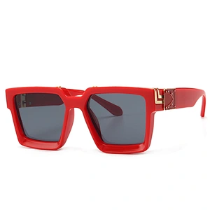 2021 newest fashion square frame hot selling sunglasses women men eyewear shade vintage sun glasses wholesale custom goggles