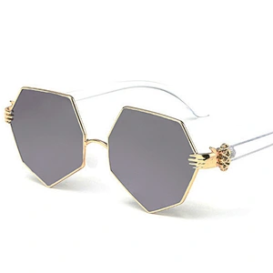Polygon metal pearl nose pad optical frames river wholesale women eyewear men eyeglasses black frame design eye glasses