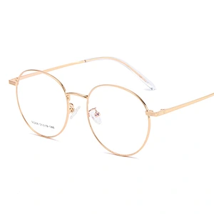 Newest trendy round light metal fashion optical frame river wholesale myopia women eyewear men eyeglasses design eye glasses