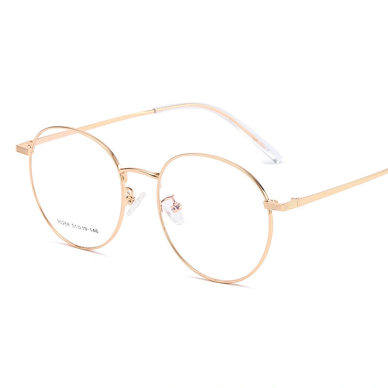 Newest trendy round light metal fashion optical frame river wholesale myopia women eyewear men eyeglasses design eye glasses