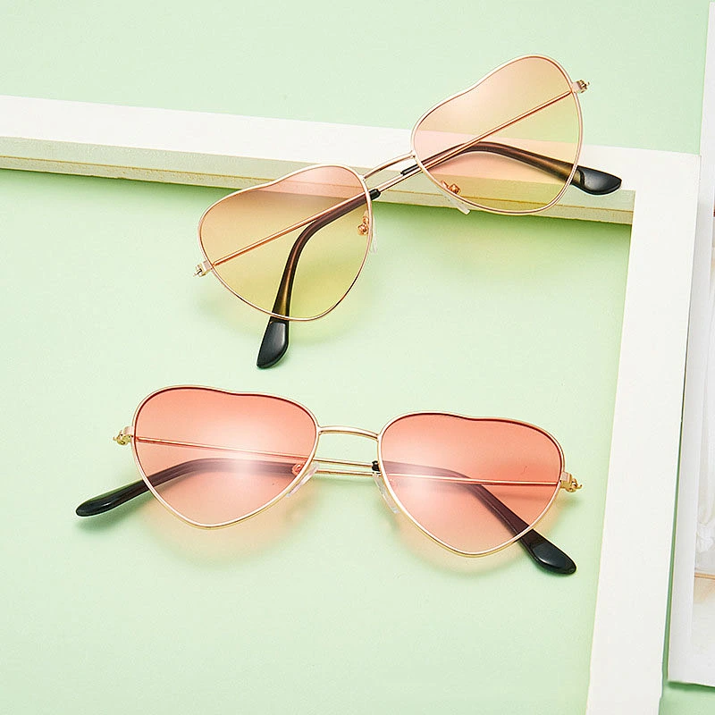 Anti UV newest cheap cute baby kids boy heart shape sunglasses girls 2021 manufacture for custom UV sun glasses