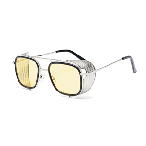 2021 newest fashion retro metal steam punk sunglasses women men eyewear shade sun vintage glasses wholesale custom goggles