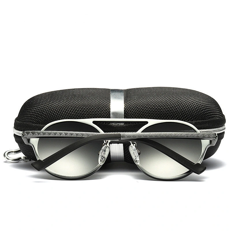 2021 newest fashion aluminum magnesium round sunglasses polarized women men eyewear shade sun glasses wholesale custom goggles