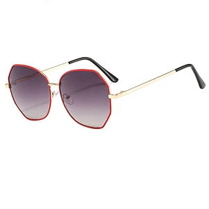Anti UV 2021 newest fashion big frame polarized sunglasses women men eyewear shade vintage sun glasses wholesale custom goggles