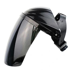 Welding protective face shield cover glasses face portable head type flip cover automatic dimming transparent face shield lens