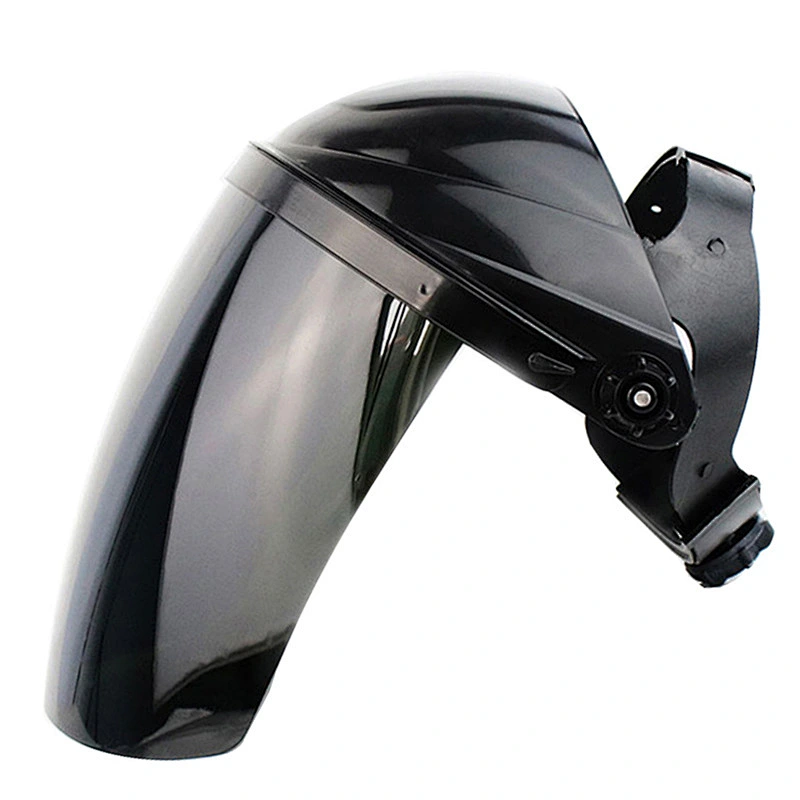 Welding protective face shield cover glasses face portable head type flip cover automatic dimming transparent face shield lens