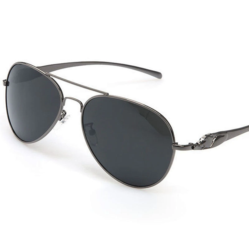 2021 newest fashion polarized oval metal Leopard leg sunglasses women men eyewear shade sun glasses wholesale custom goggles