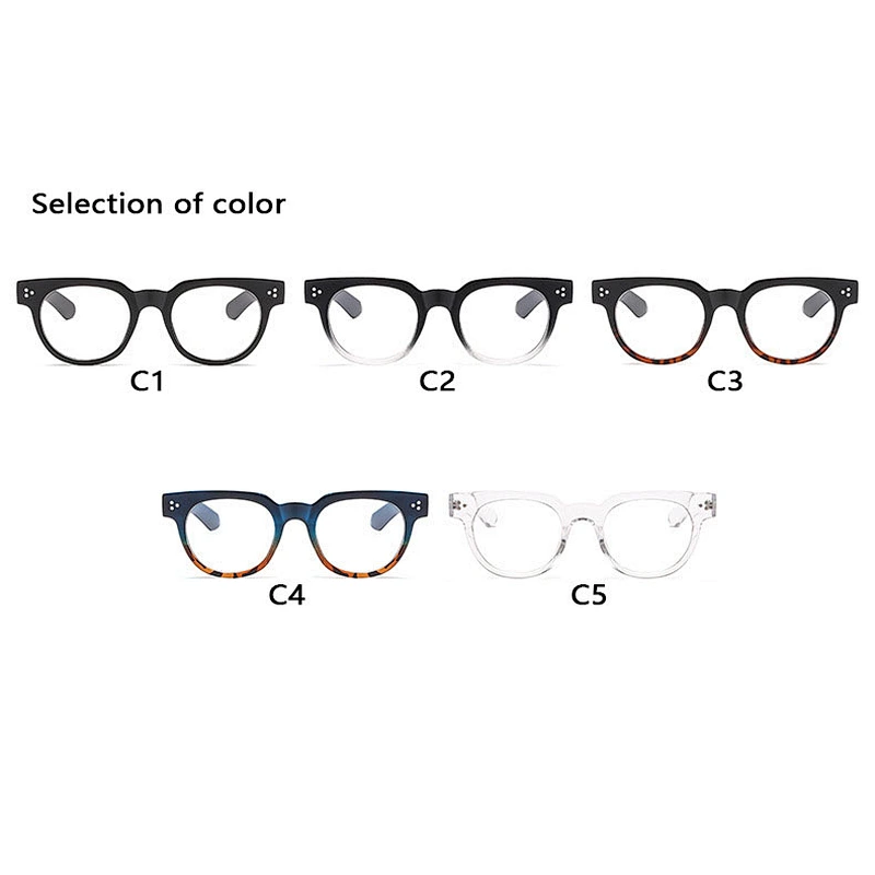2021 Trendy retro stud glasses gradient celebrity optical frame river wholesale women eyewear men eyeglasses design eye glasses