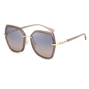 2021 newest fashion metal trendy sunglasses polarized women men eyewear shade vintage sun glasses wholesale custom goggle