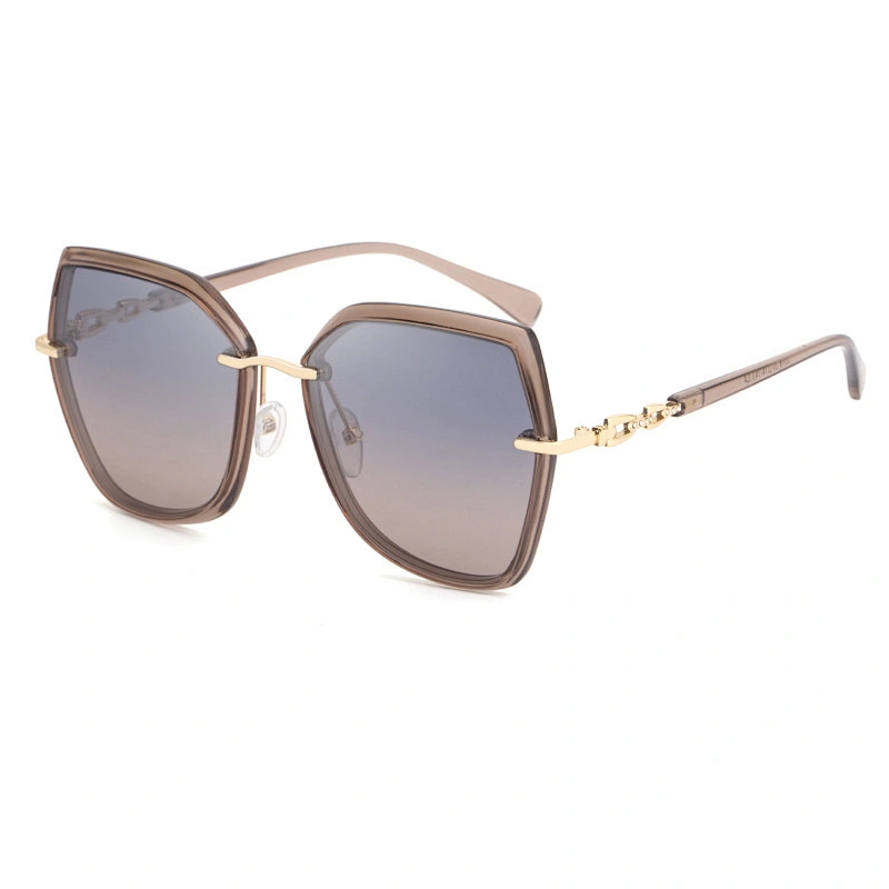 2021 newest fashion metal trendy sunglasses polarized women men eyewear shade vintage sun glasses wholesale custom goggle
