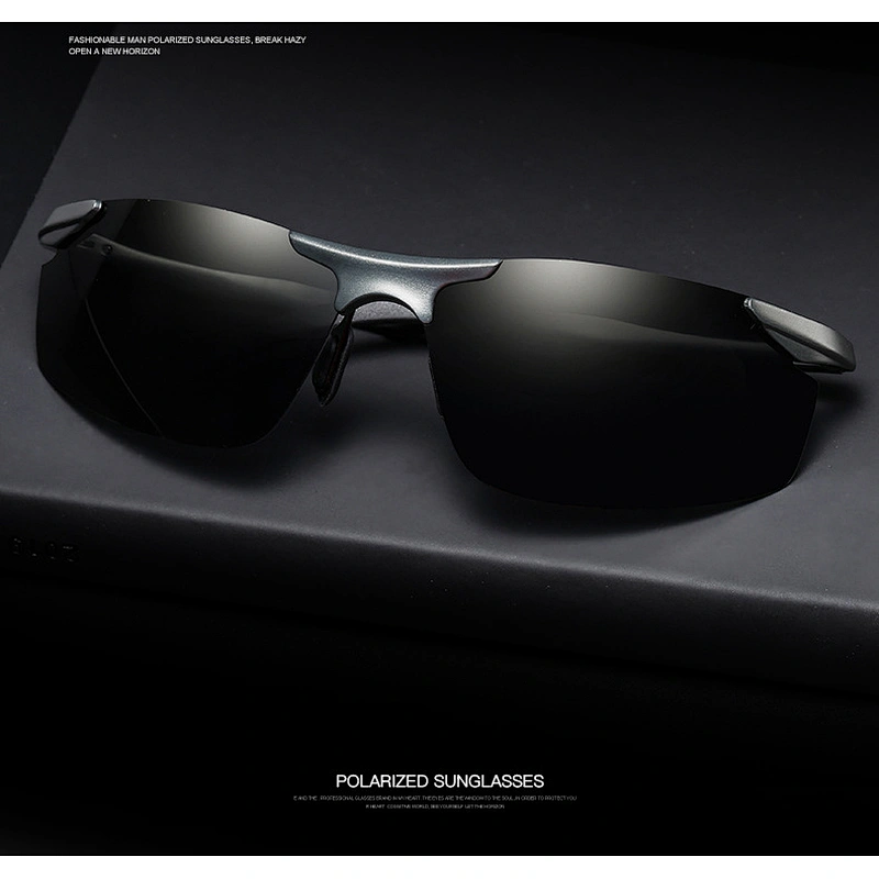 2021 newest aluminum magnesium square sport sunglasses polarized women men eyewear shade sun glasses wholesale custom goggles
