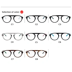 Retro stud round big frame glasses optical frame river wholesale myopia women eyewear men eyeglasses design eye glasses