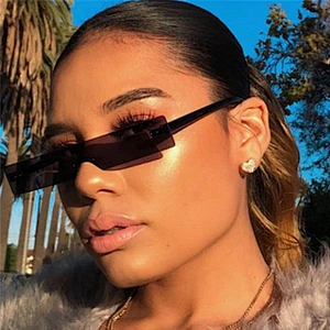 2021 newest fashion squares mall frame siamese sunglasses women men eyewear shade vintage sun glasses wholesale custom goggles