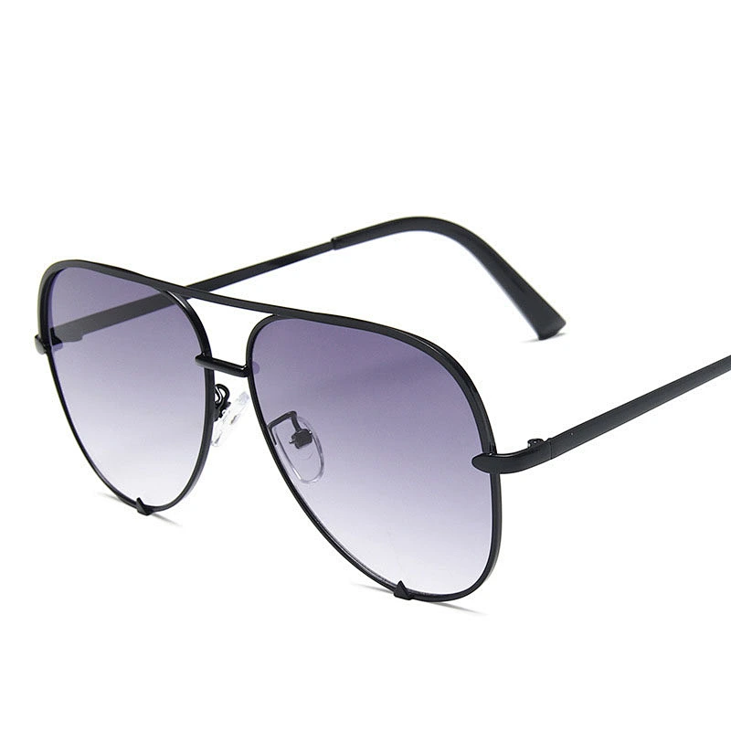 2021 newest fashion double beam oval sunglasses women men eyewear shade vintage sun glasses wholesale custom goggles