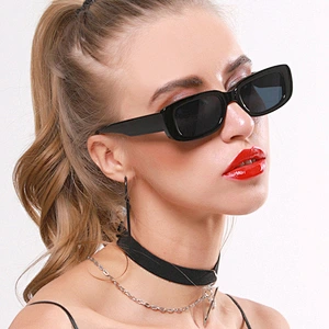 Fashion newest square small frame sunglasses celebrity simple style men women custom wholesale shade vintage sun glasses
