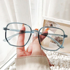 latest trendy blue light blocking polygon optical frames river wholesale women eyewear men eyeglasses design eye glasses
