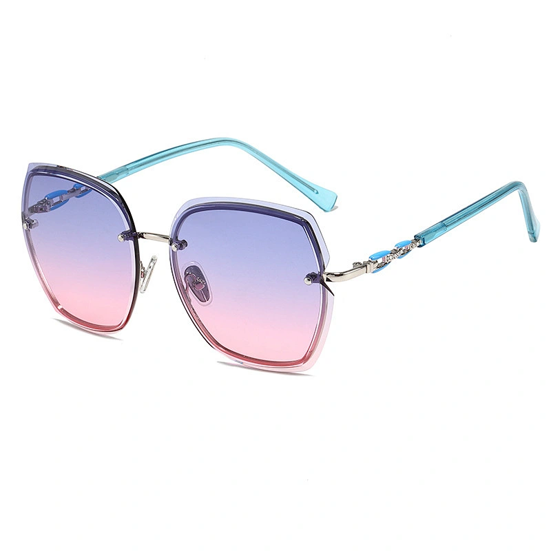 2021 newest fashion colorful metal ladies trendy sunglasses women men eyewear shade vintage sun glasses wholesale custom goggles