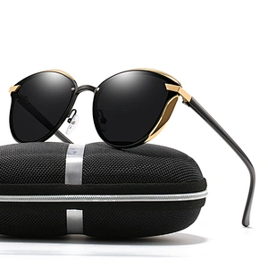 2021 fashion newest metal cat eye sunglasses polarized women men eyewear shade vintage sun glasses wholesale custom goggles