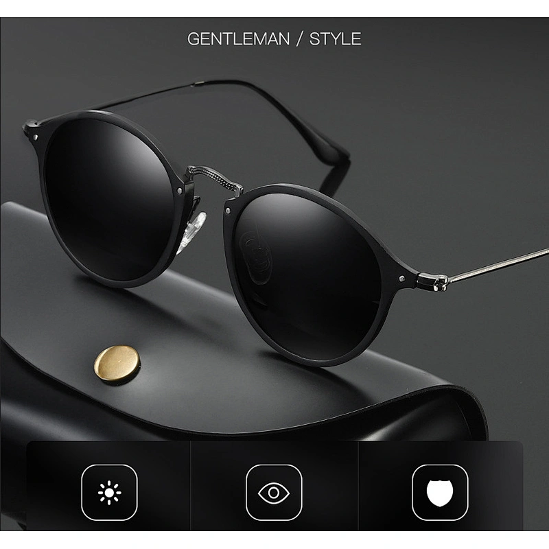 2021 newest aluminum magnesium round colorful sunglasses polarized women men eyewear shade sun glasses wholesale custom goggles
