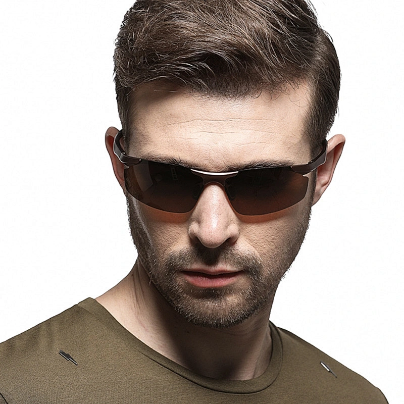 2021 newest fashion aluminum magnesium driving sunglasses polarized women men eyewear shade sun glasses wholesale custom goggles