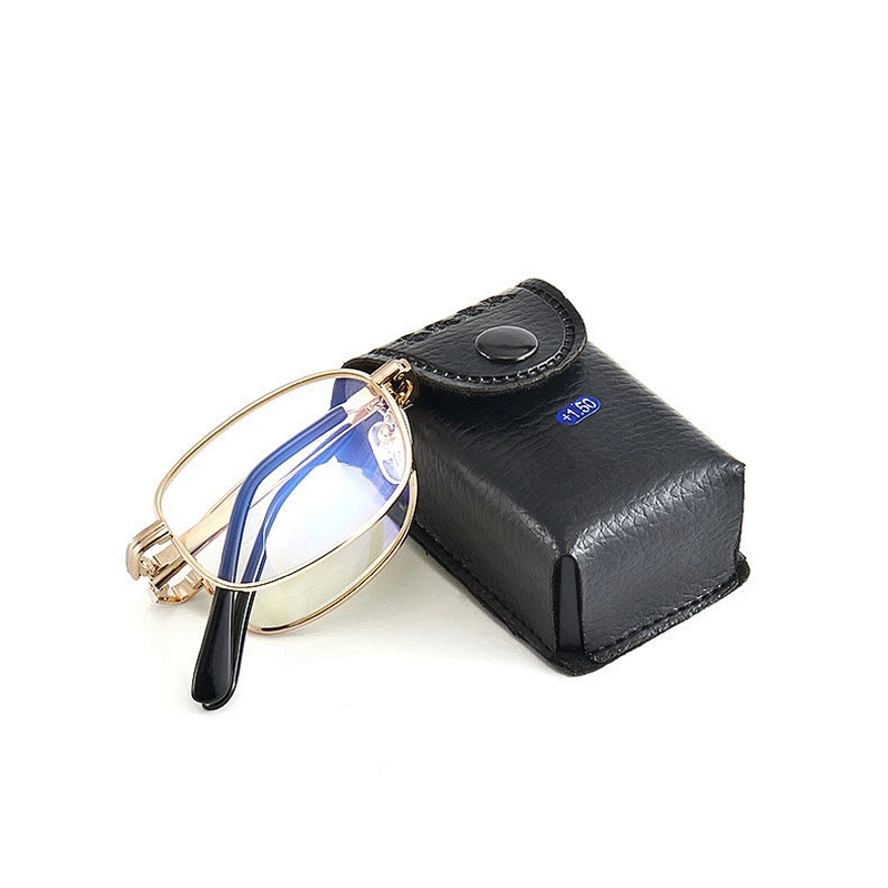 Multifocal trendy designer light optics foldable reading glasses blue light blocking men women wholesale reader glasses frame