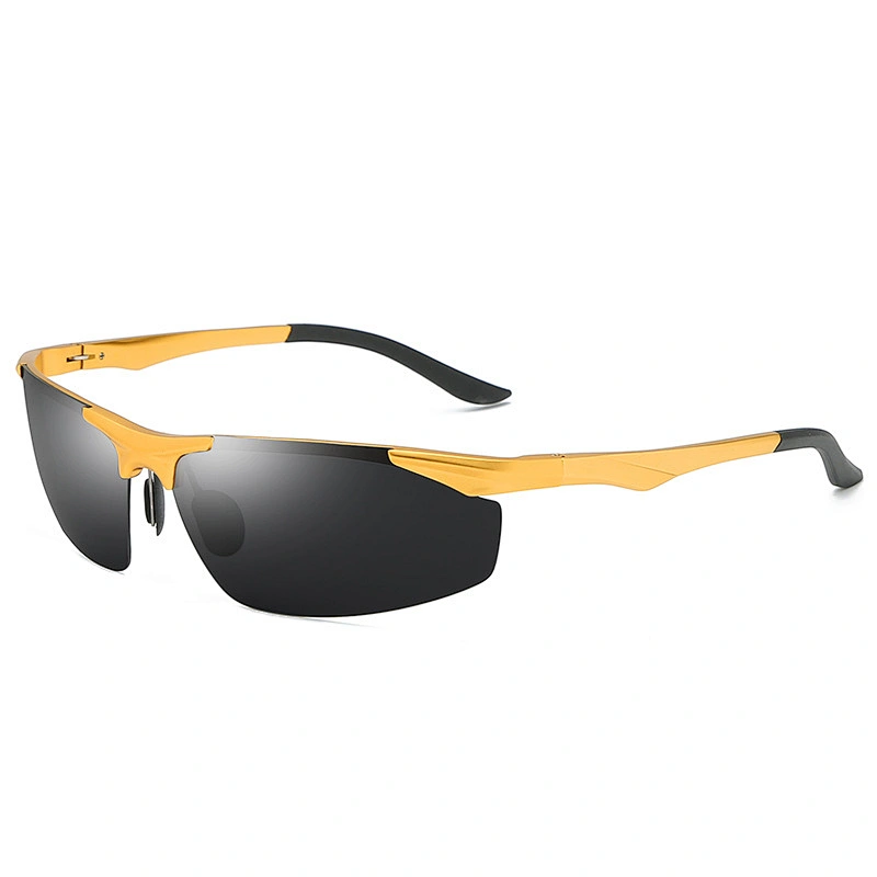 2021 newest aluminum magnesium half frame sunglasses polarized women men eyewear shade sun glasses wholesale custom goggles