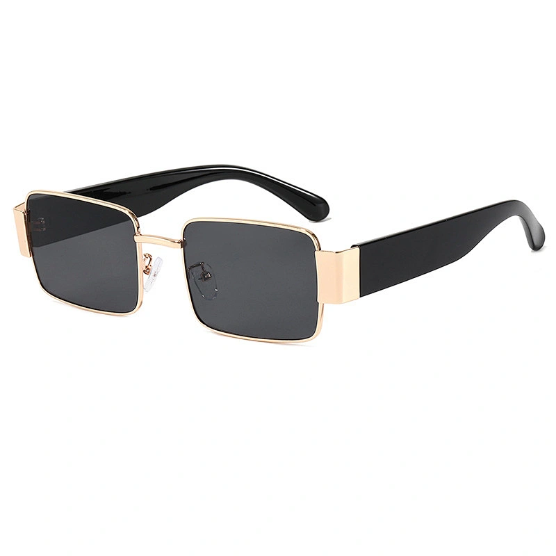 2021 newest fashion metal square celebrity sunglasses women men eyewear shade vintage sun glasses wholesale custom goggles