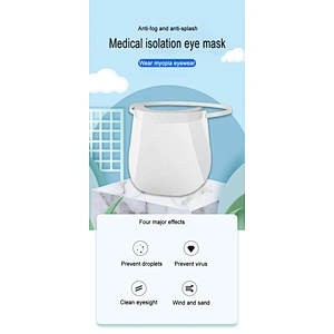 Eye Protection Anti-fog customized Face Shields Disposable isolation mask hengde faceshield full face shield mask