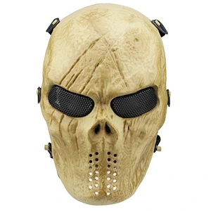 full face shiled skull protective face shield mask men and women cycling army fans real CS equipment Christmas mas